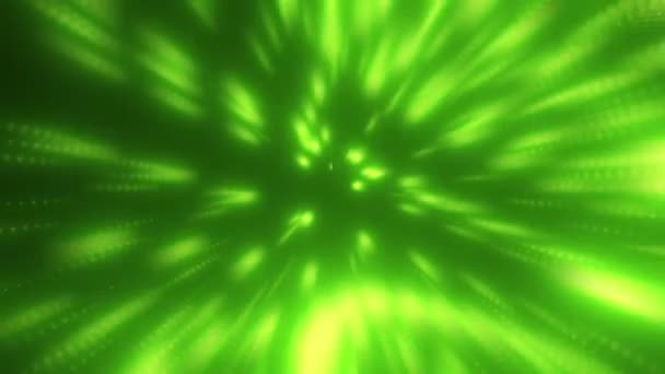 Mooie Groene Kleur Lichte Achtergrond — Stockvideo