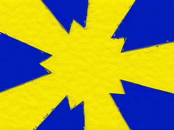 Color Azul Amarillo Del Fondo Abstracto — Foto de Stock