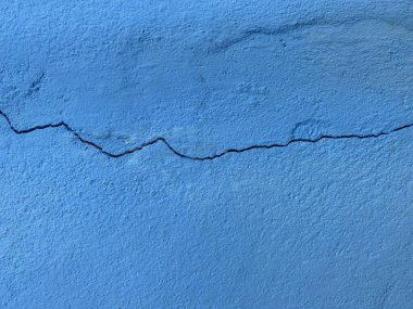 Mavi beton duvar dokusunu kapat