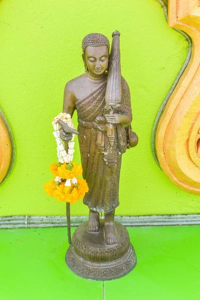 Buddha Statue Öffentlichen Tempel Thailands — Stockfoto