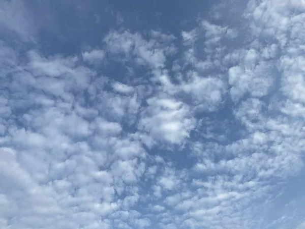 Hermoso Cielo Azul Para Fondo — Foto de Stock