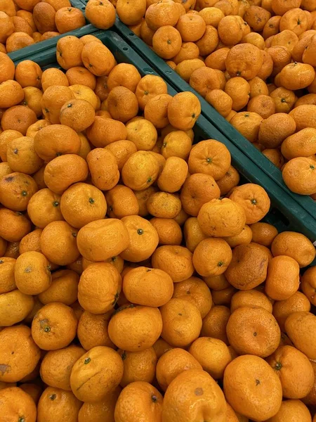 Fruta Laranja Mercado Alimentar — Fotografia de Stock