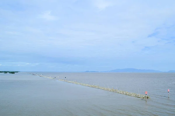 Sea Samut Prakan Thailand — Stock Photo, Image