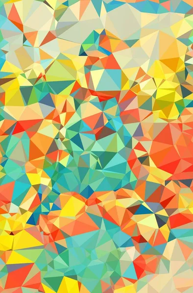 Mooie Kleur Van Polygon Achtergrond — Stockfoto