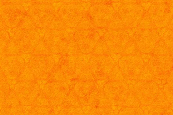 Oranje Kleur Papier Textuur Achtergrond — Stockfoto