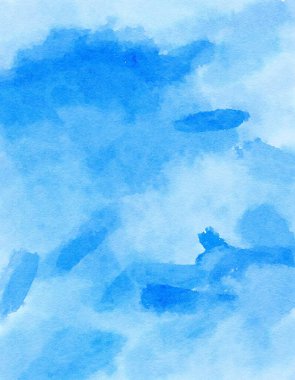 Soyut arkaplanın mavi rengi