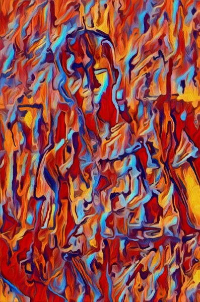 Mooie Kleur Van Abstracte Achtergrond — Stockfoto