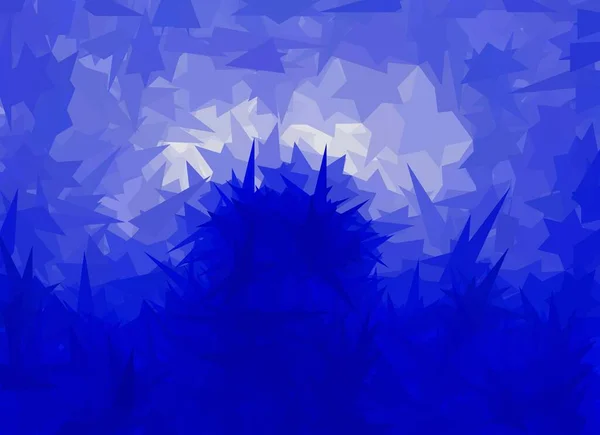 Cor Azul Fundo Abstrato — Fotografia de Stock