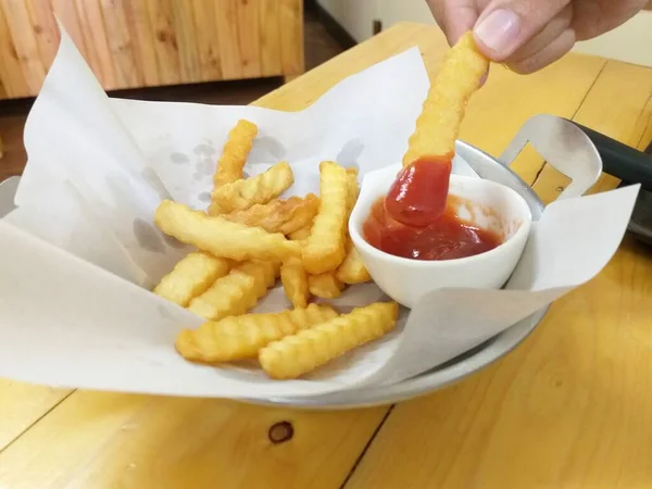 Pommes Frites Gatumat — Stockfoto