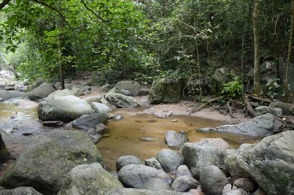 Chantathen Waterfall Bang Phra Sriracha Chonburi Thailand — Stock Photo, Image