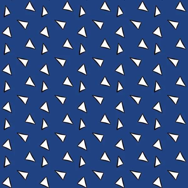 Безшовний Візерунок Фон Синього Кольору — стокове фото