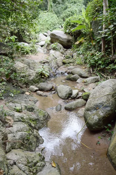 Chantathen Wasserfall Bang Phra Sriracha Chonburi Thailand — Stockfoto