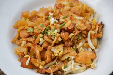 Kızarmış midyeli krep, Hoi Tod.