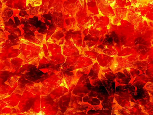 Rode Hete Lava Patroon Achtergrond — Stockfoto