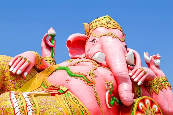 Statue Von Ganesh Öffentlichen Tempel Thailand — Stockfoto