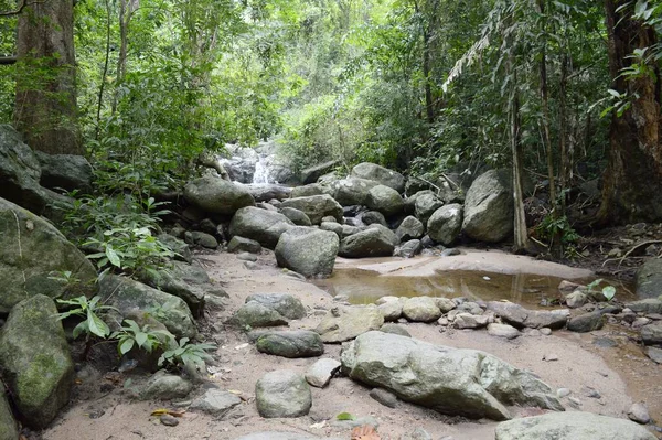 Chantathen Wasserfall Bang Phra Sriracha Chonburi Thailand — Stockfoto