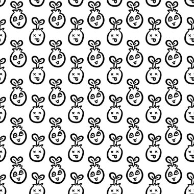 Soyut arkaplanın kusursuz deseni