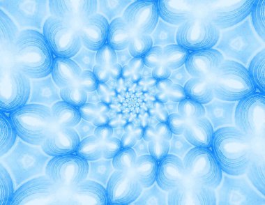 Soyut arkaplanın mavi rengi