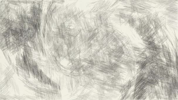抽象背景的黑白艺术绘画 — 图库视频影像