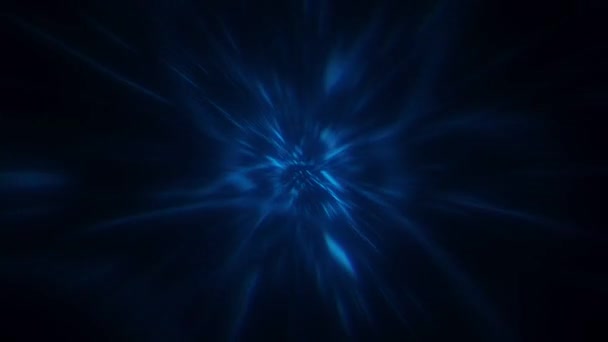 Красивый Синий Свет Рисунок Фона — стоковое видео