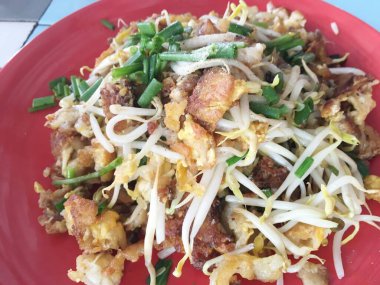 Kızarmış midyeli krep, Hoi Tod.