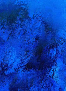 Soyut arkaplanın mavi rengi