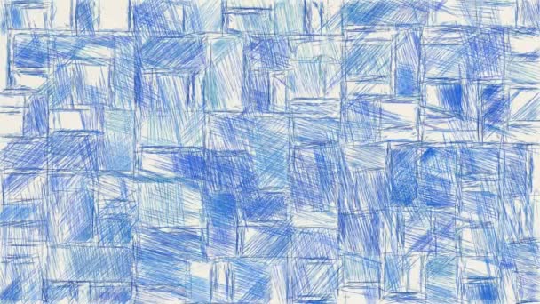 Kunst Tekening Kleur Van Abstracte Achtergrond — Stockvideo