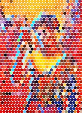 Soyut arkaplanın güzel rengi