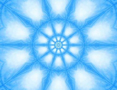 Soyut arkaplanın mavi rengi