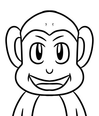 şirin maymun çizgi film arkaplanı