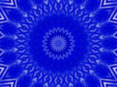 Soyut arkaplanın mavi rengi