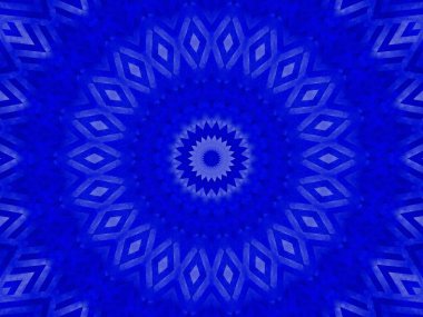 Soyut arkaplanın mavi rengi