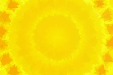 Soyut arkaplanın sarı rengi