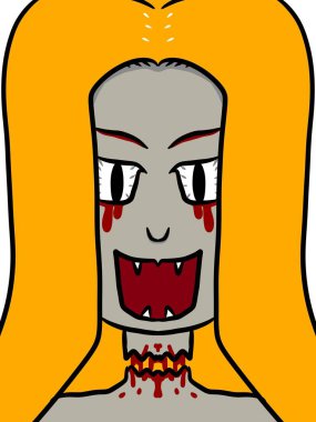 Tatlı hayalet çizgi film arkaplanı