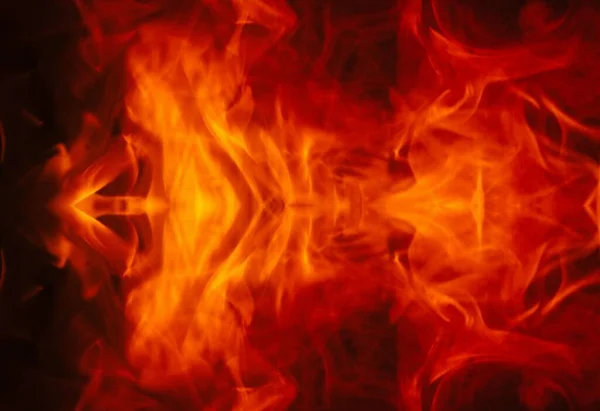 Fire Abstract Illustration Background — Stock Photo, Image