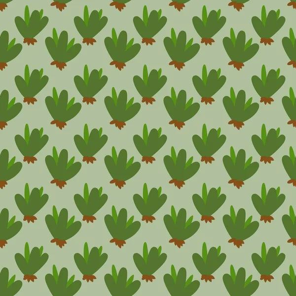Płynny Wzór Zielonego Tła Liści — Zdjęcie stockowe