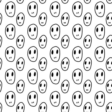 Sevimli canavar çizgi filminin kusursuz deseni