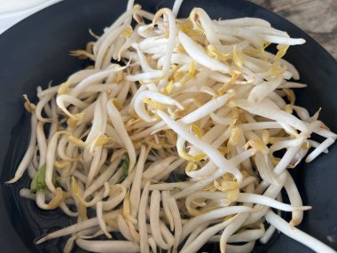 Taze fasulye filizini kapatın.