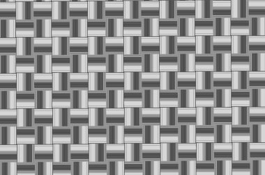 Geometrik şekilli sanat deseni