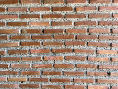 tuğla duvar arka plan, yakın çekim