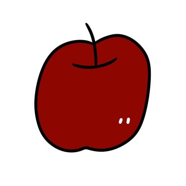 taze meyve sağlıklı izole edilmiş simge