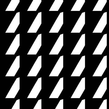 siyah ve beyaz geometrik desen. Tekstil ve ambalaj kağıdı için soyut dokusu olan kusursuz bir arkaplan.