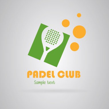 Logo padel. Yeşil