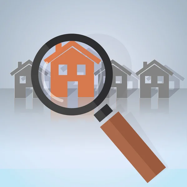 Buscando un hogar — Vector de stock