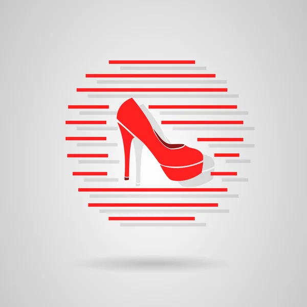 Zapatos Logo — Archivo Imágenes Vectoriales