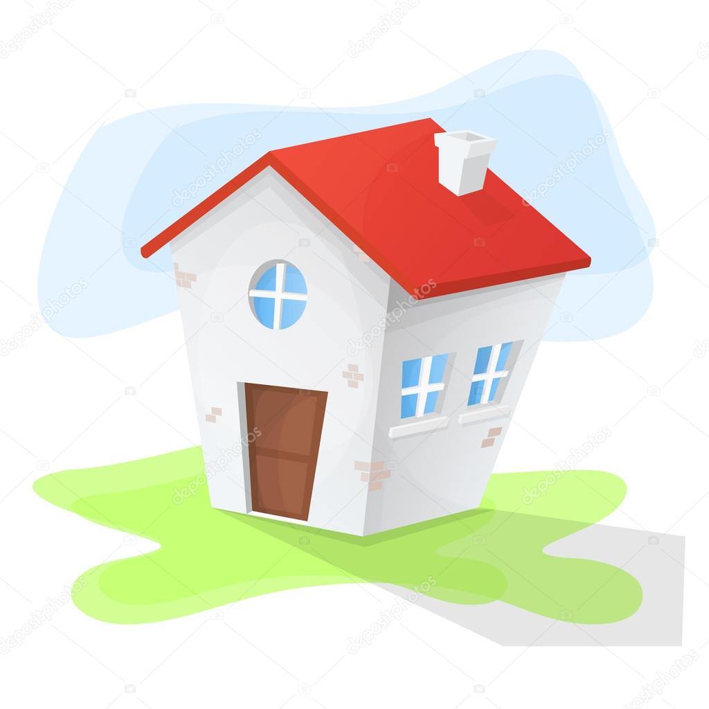 Малий дім — Стоковий вектор © FranMarin 77779560