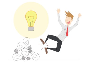 Adam atlama, çok mutlu