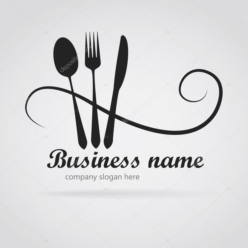 Logo modern restaurant 