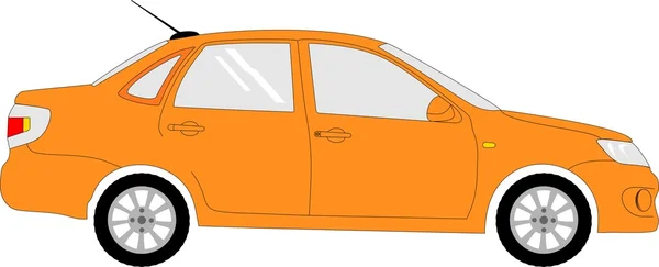 Sketch coche — Vector de stock