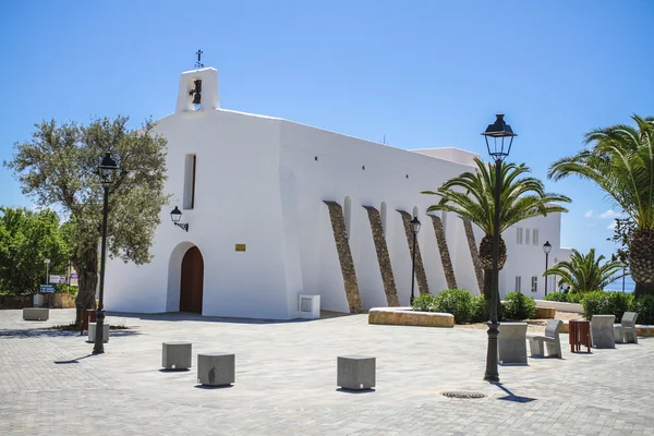 Church in Es Cubells, Ibiza, Spain — Stock Photo, Image